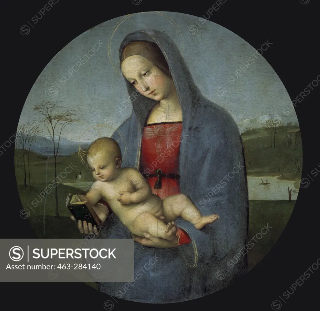 Raphael / Madonna Conestabile / c.1502