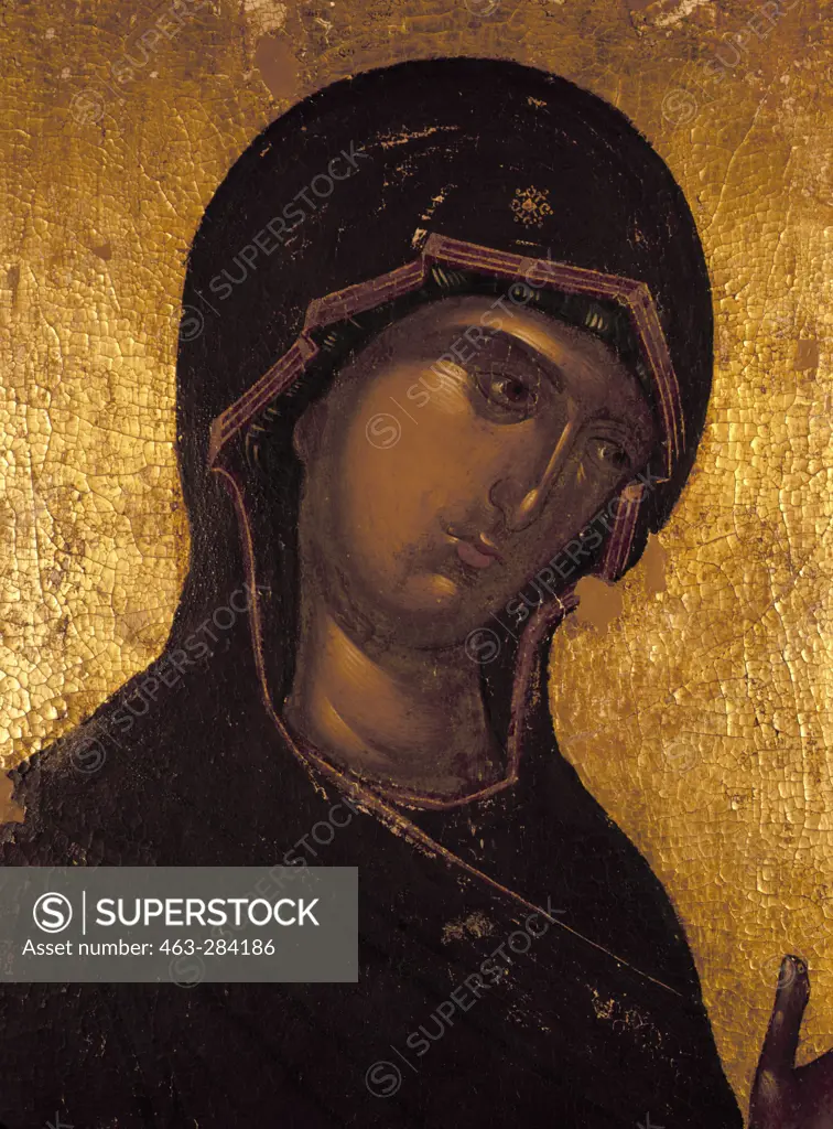 Hodegetria Madonna / Icon / c.1260
