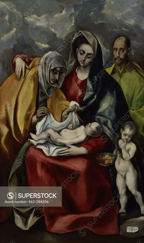 The Holy Family / El Greco / c.1580/85