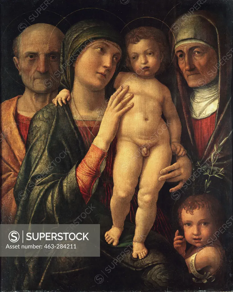 The Holy Family / Mantegna / c.1485/90