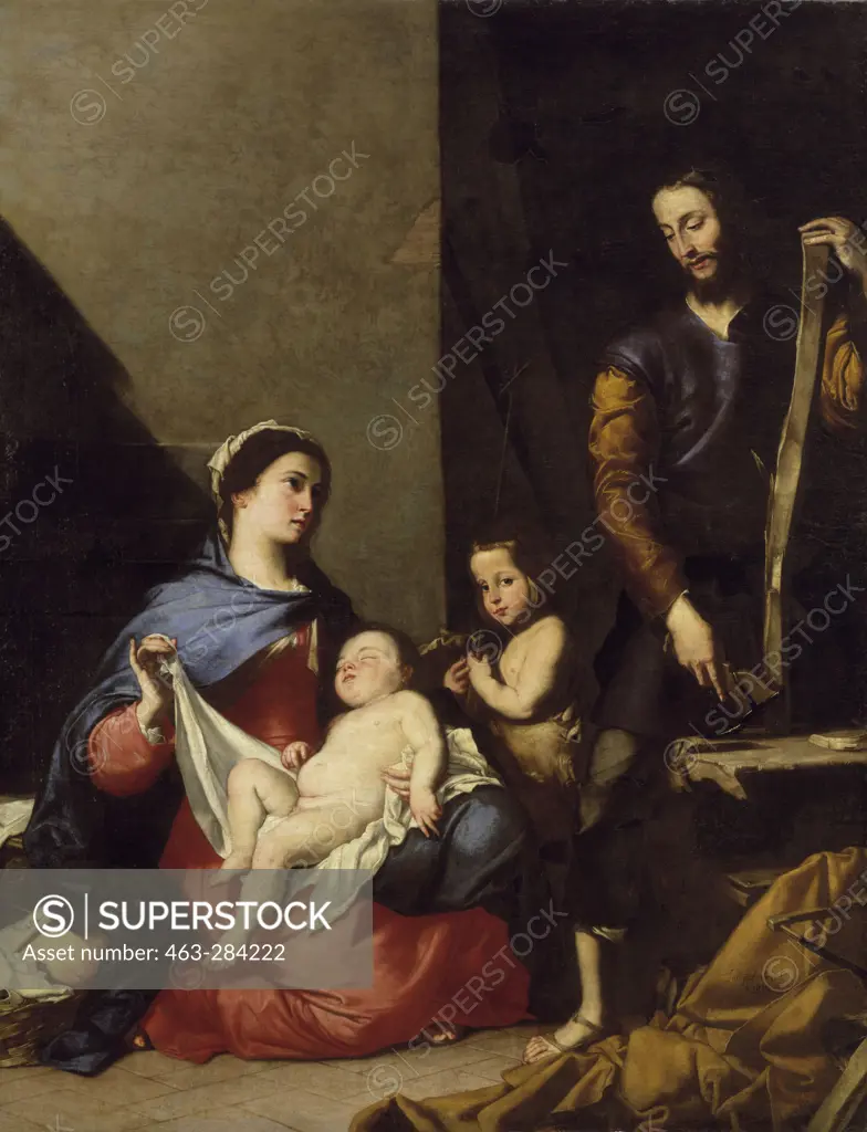 The Holy Family / Lo Spagnoletto / 1639