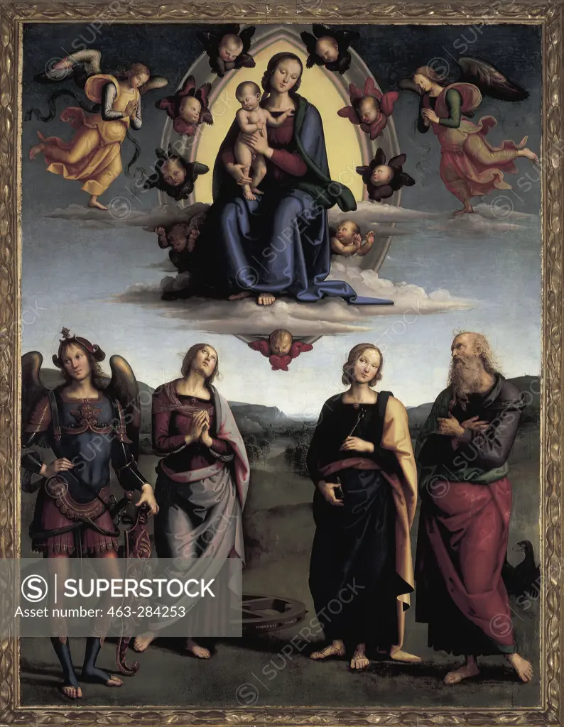 Madonna in Glory / Perugino