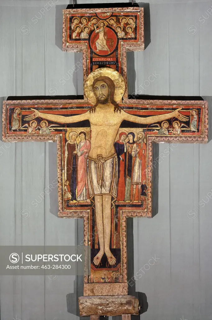 Crucifix from S.Damiano / 12th C.