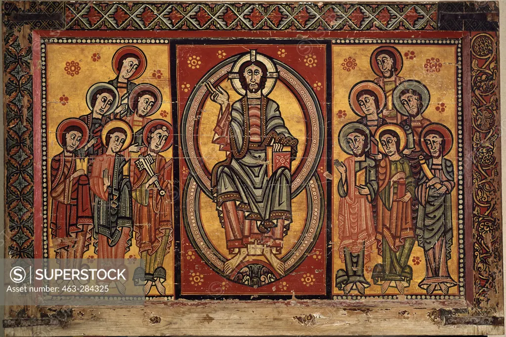 Christ and the Apostles/ Catalan/ C11th