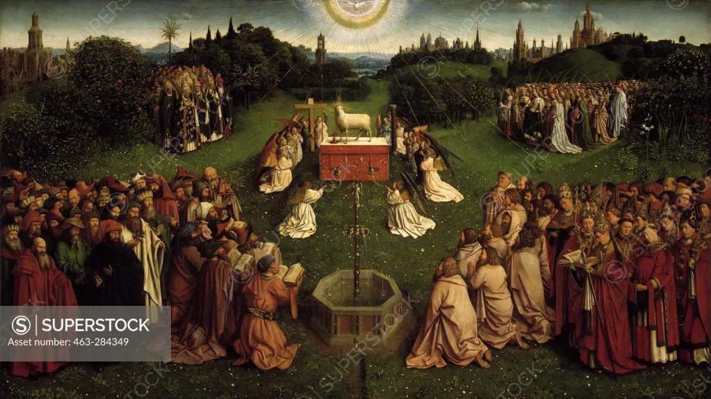 Jan v.Eyck /Adoration of the Lamb/ 1432