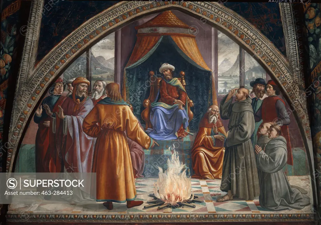 Ghirlandaio / St.Francis bef.the Sultan