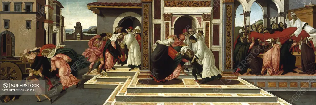 Botticelli / Life Saint Zenobius / c1500