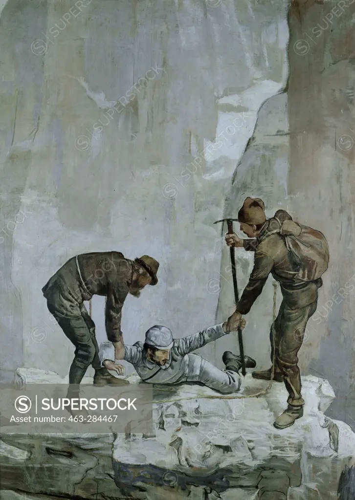 Hodler / Ascent I / Painting / 1894