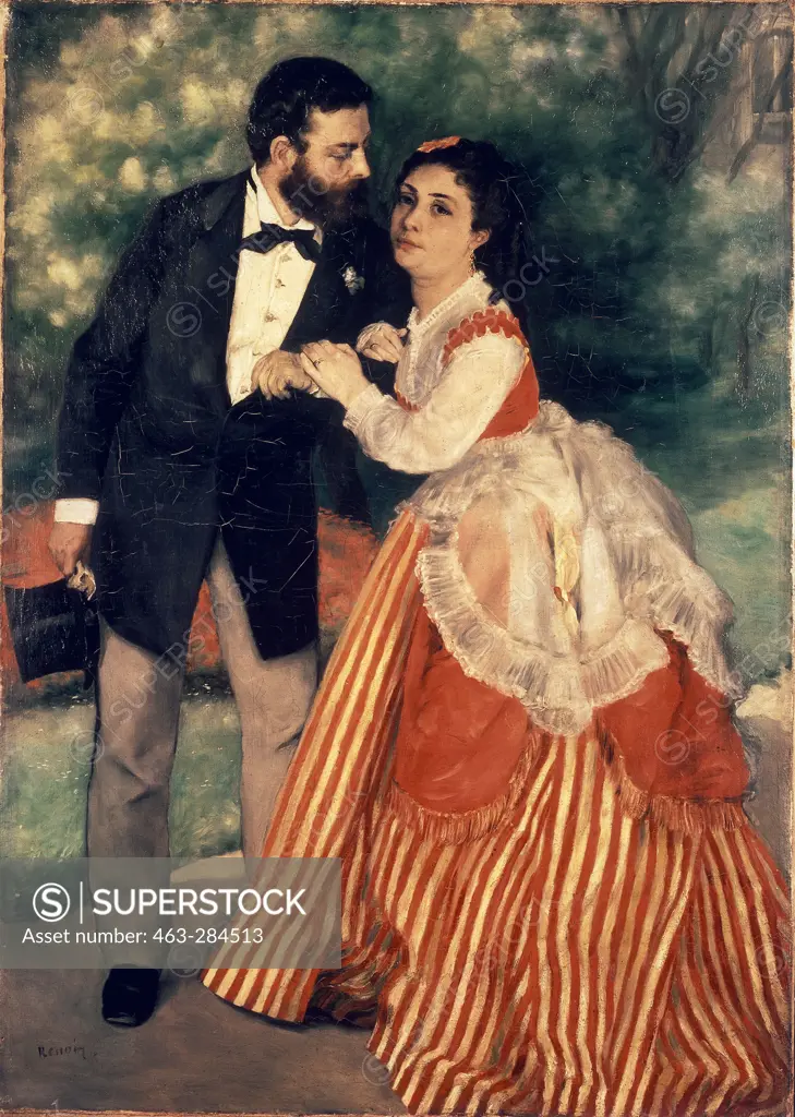 A. Renoir / The Sisley Family / 1868