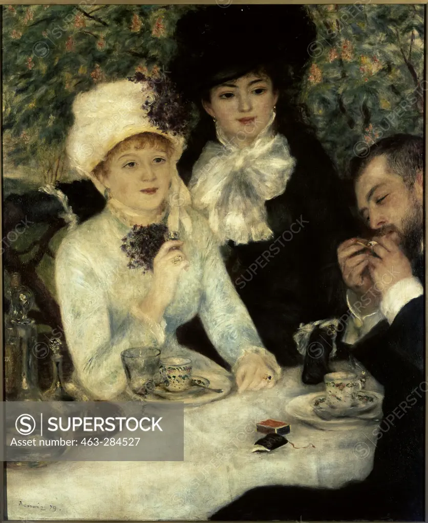 Renoir / After dinner / 1879