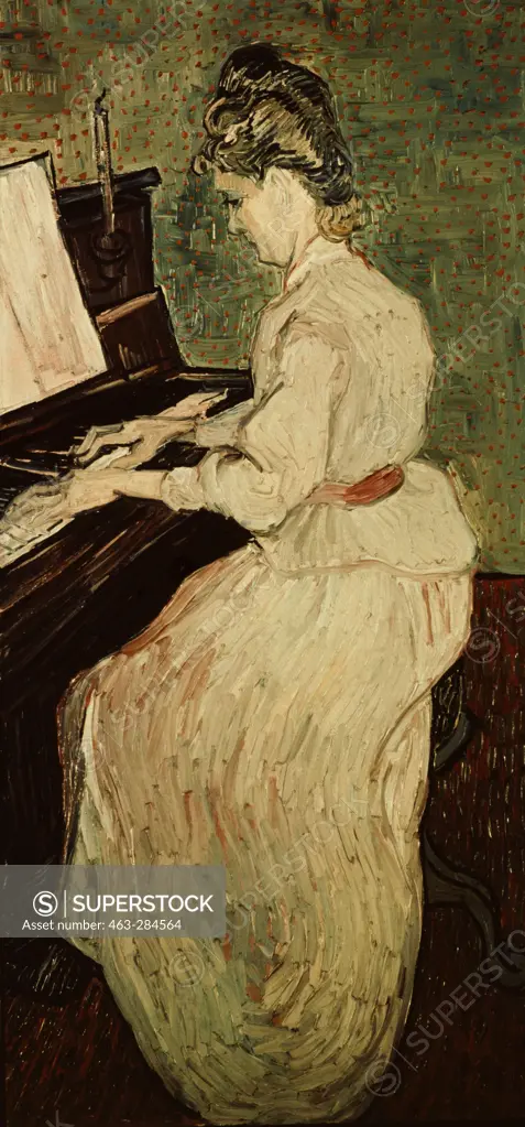 van Gogh / Marguerite Gachet / 1890