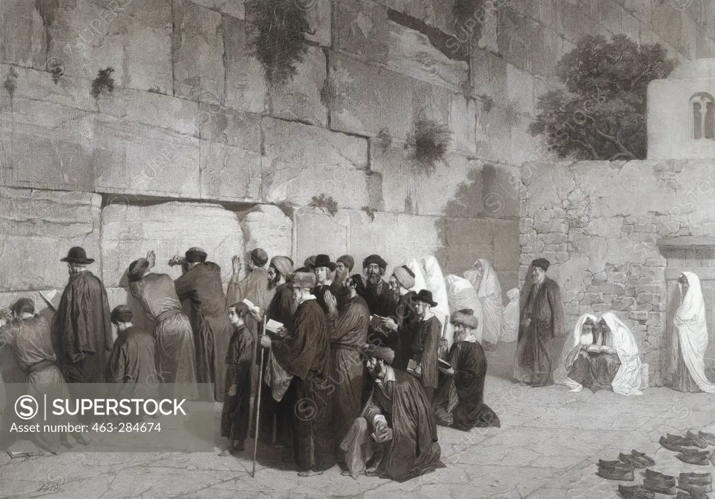 Alexandre Bida / Wailing Wall, Jerusalem