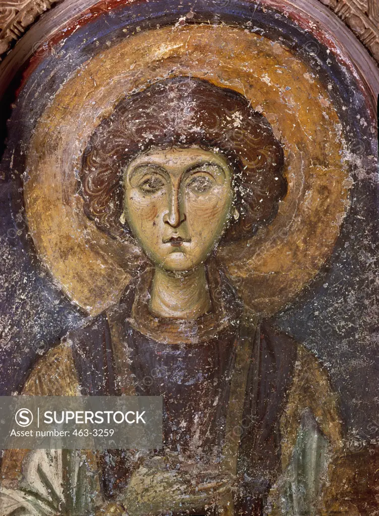 Saint Panteleimon from Church of Saint Panteleimon,  (1164),  Macedonia,  Nerezi