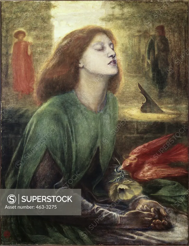 Beata Beatrix ca.1864-70 Dante Gabriel Rossetti (1828-1882 British) Oil on canvas Tate Gallery, London