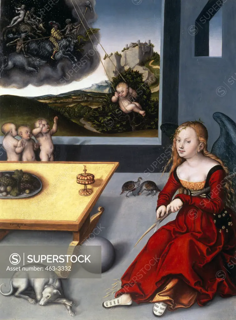 Melancholy,  by Lucas Cranach the Elder,  (1472-1553)