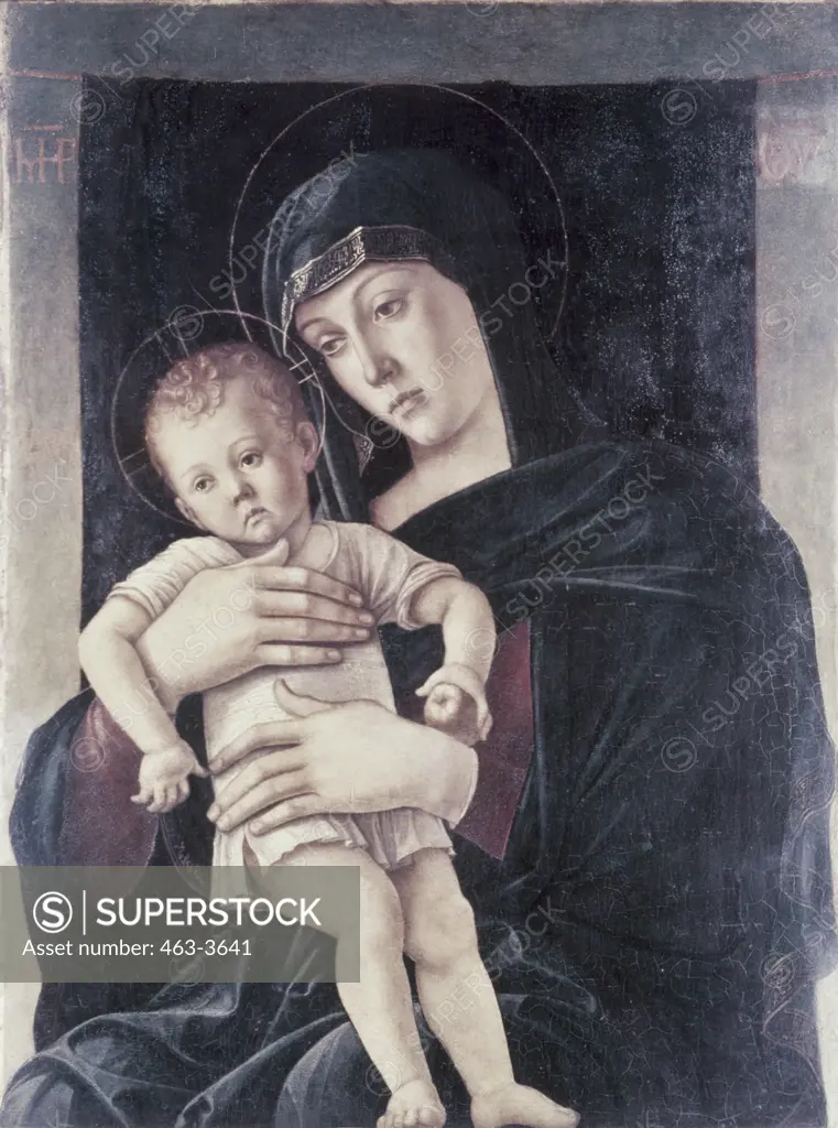 Madonna with Child  1478 Giovanni Bellini (ca.1430-1516 Italian) Oil on wood panel Pinacoteca di Brera, Milan, Italy