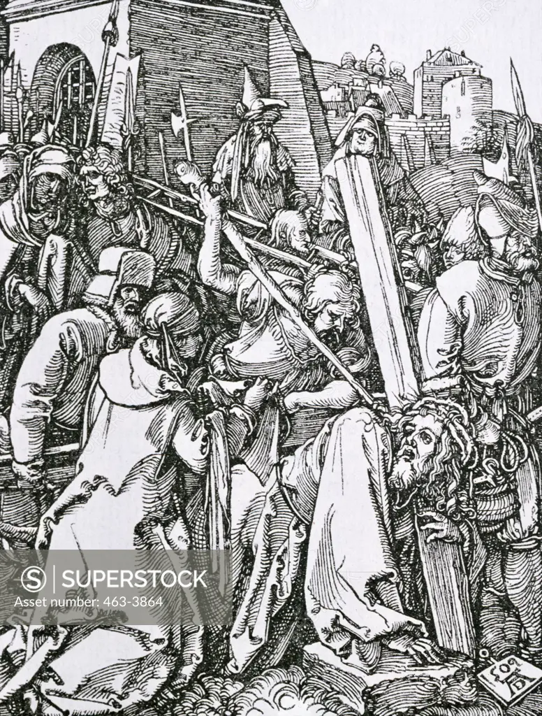 The Carrying of the Cross Albrecht Durer  (1471-1528/German) 