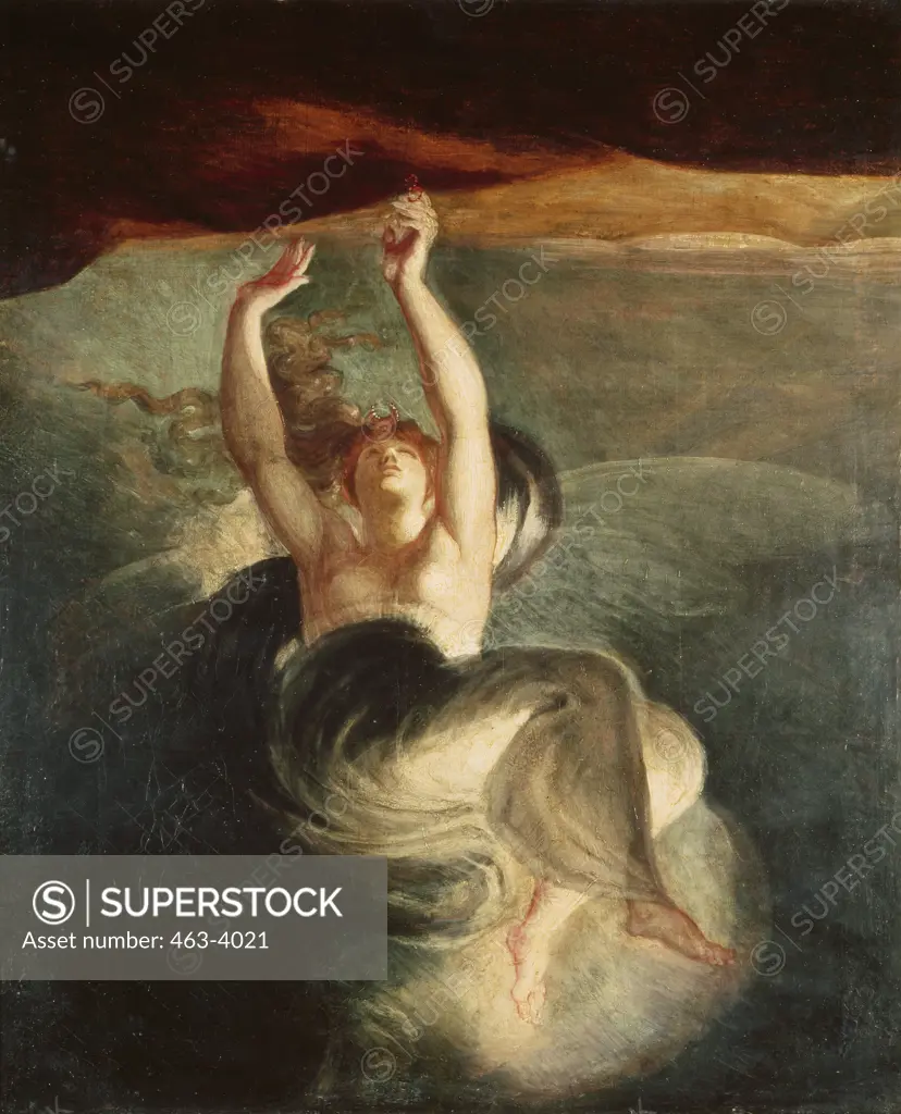 Titania Discovers the Magic Ring Henry Fuseli (1741-1825 Swiss) 