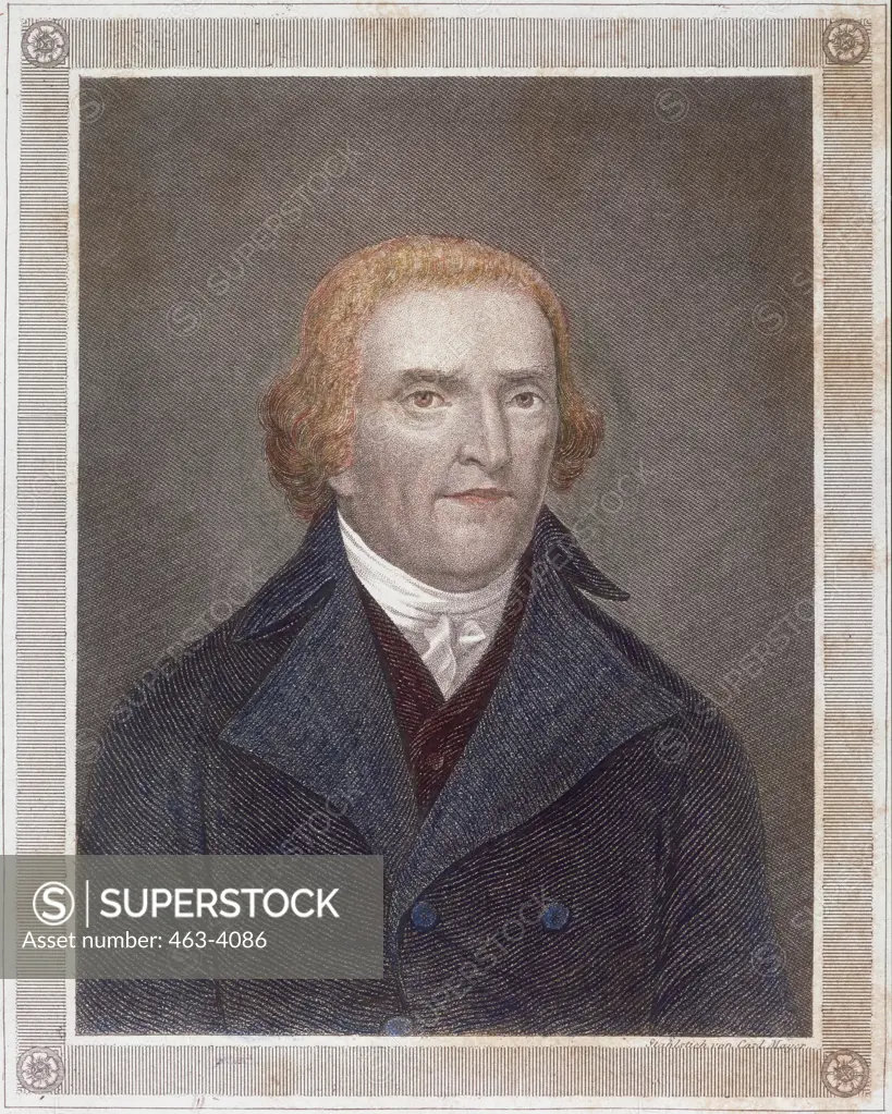 Thomas Jefferson Gilbert Stuart (1755-1828 American)