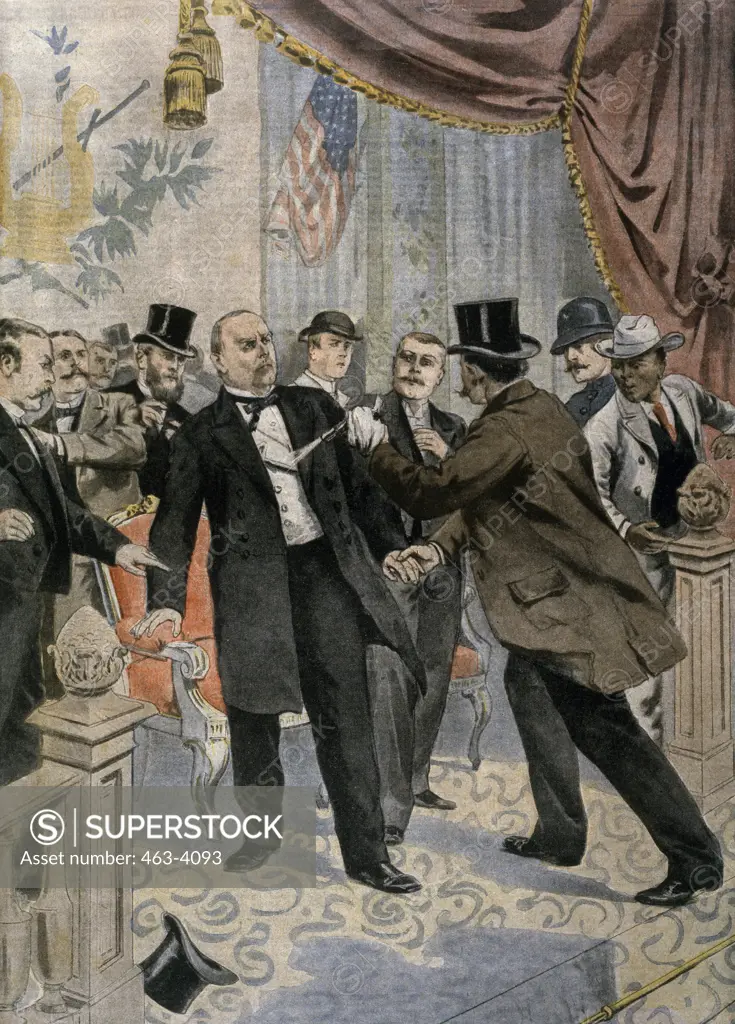 Assassination of William MacKinley,  (Circa 1901),  American History