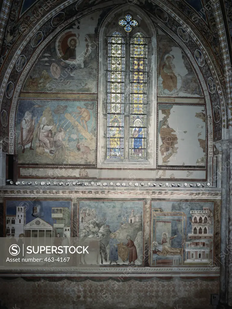 Life Of St. Francis-Upper Church, Northern Wall 1253 Giotto (ca.1266-1337 Italian) Church of San Francesco, Assisi, Italy