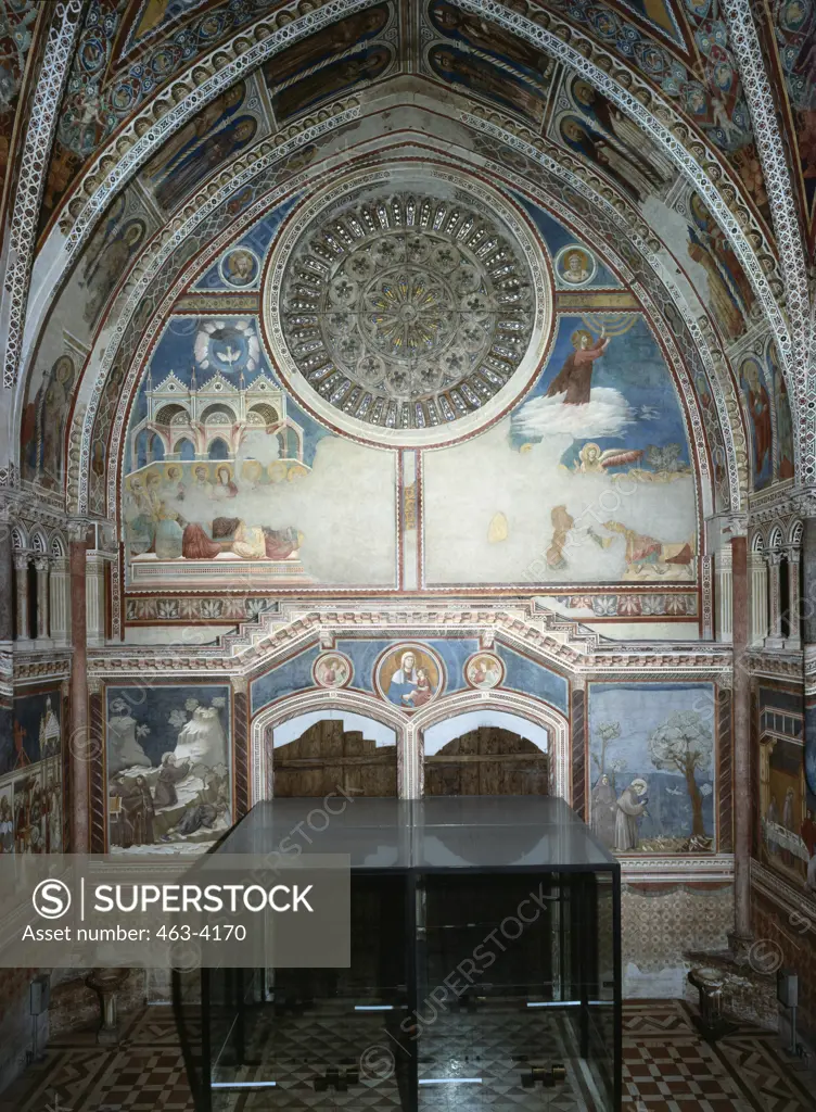 Life Of St. Francis-Upper Church-Inner Front 1253 Giotto (ca.1266-1337 Italian) Church of San Francesco, Assisi, Italy