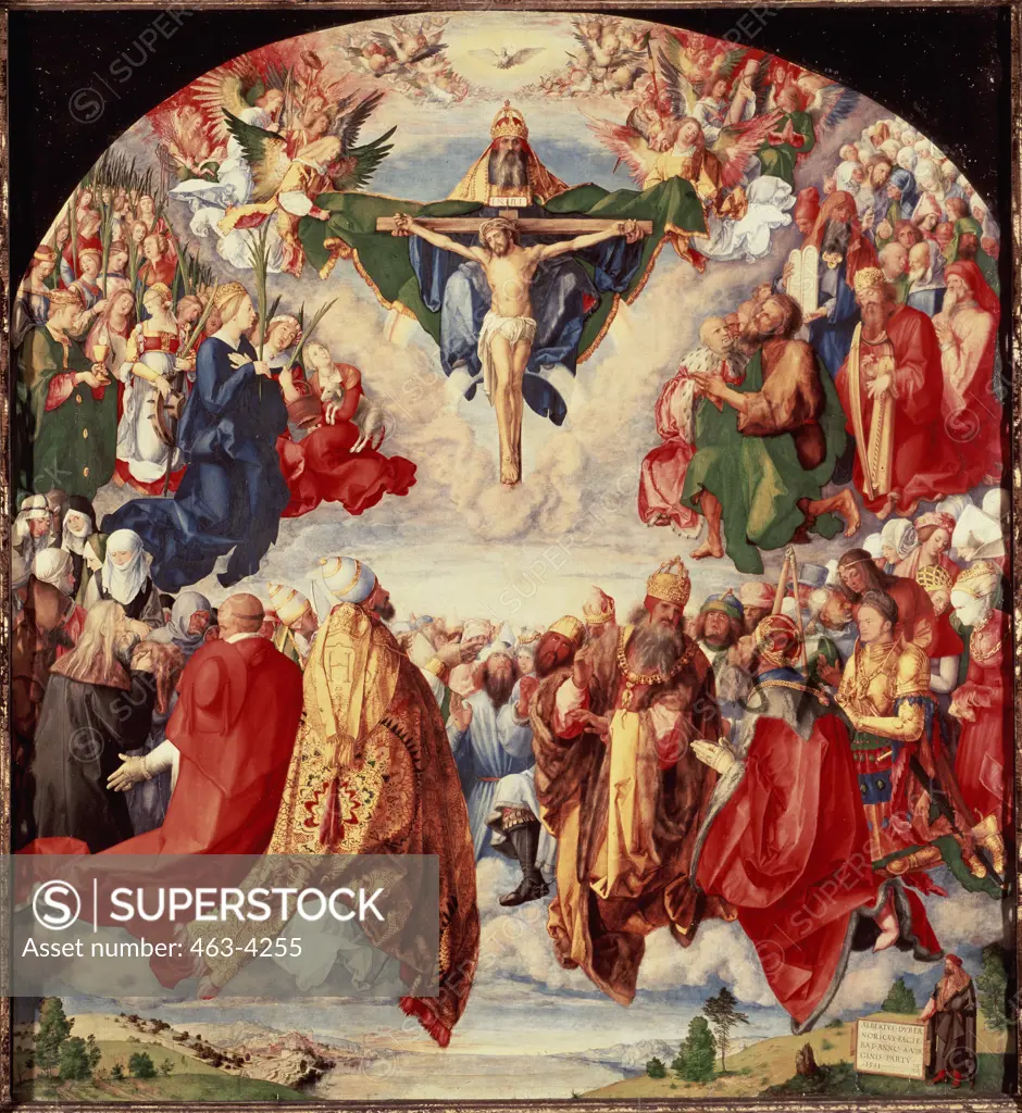 All Saints' Day  1511 Albrecht Durer (1471-1528 German) Kunsthistorisches Museum, Vienna, Austria