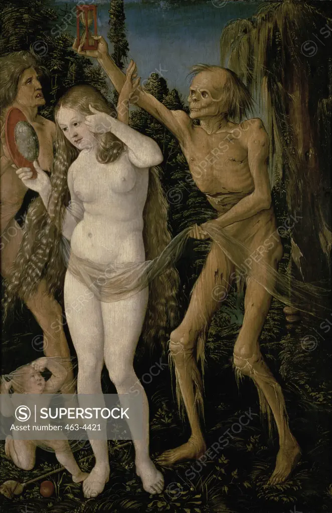 The Three Ages of Woman and Death 1510 Hans Baldung Grien (1484/85-1545 German) Oil on wood Kunsthistorisches Museum, Vienna