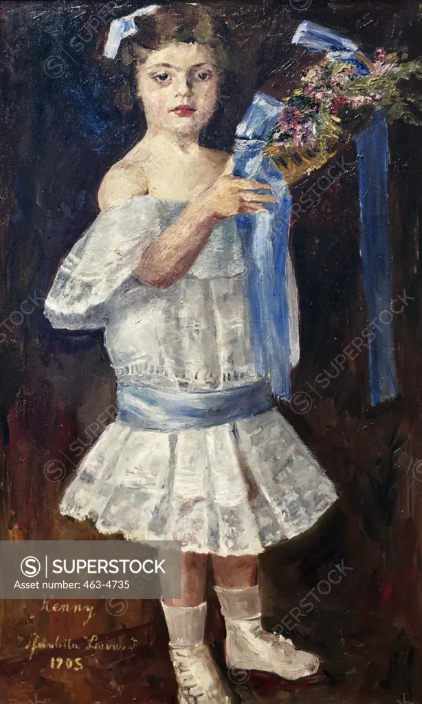 Charlotte,  by Henny,  1880-1967 German,  oil on canvas,  Germany,  Munich,  Stadtische Galerie im Lenbachhaus,  1905