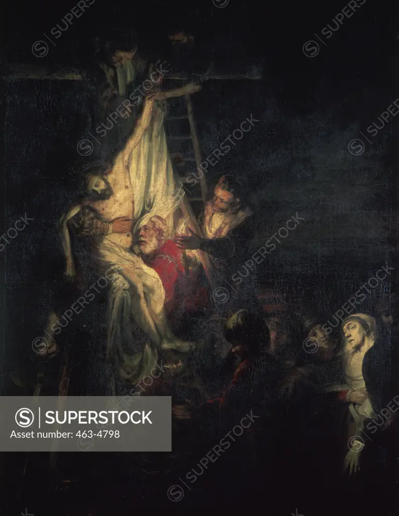 The Descent from the Cross Rembrandt Harmensz van Rijn (1606-1669 Dutch) National Gallery of Art, Washington D.C. 