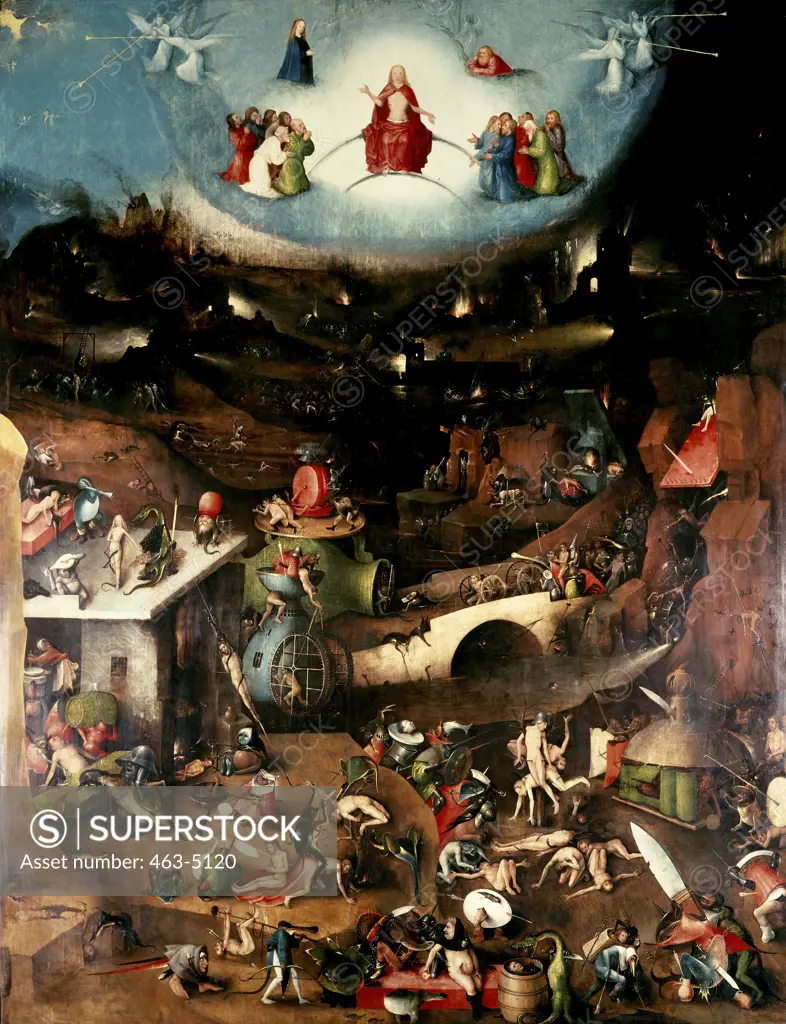 The Last Judgement (Center Panel) 1504-1508 Hieronymus Bosch (ca.1450-1516 Netherlandish) Oil on wood panel Akademie der Bildenden Kunst, Vienna, Austria