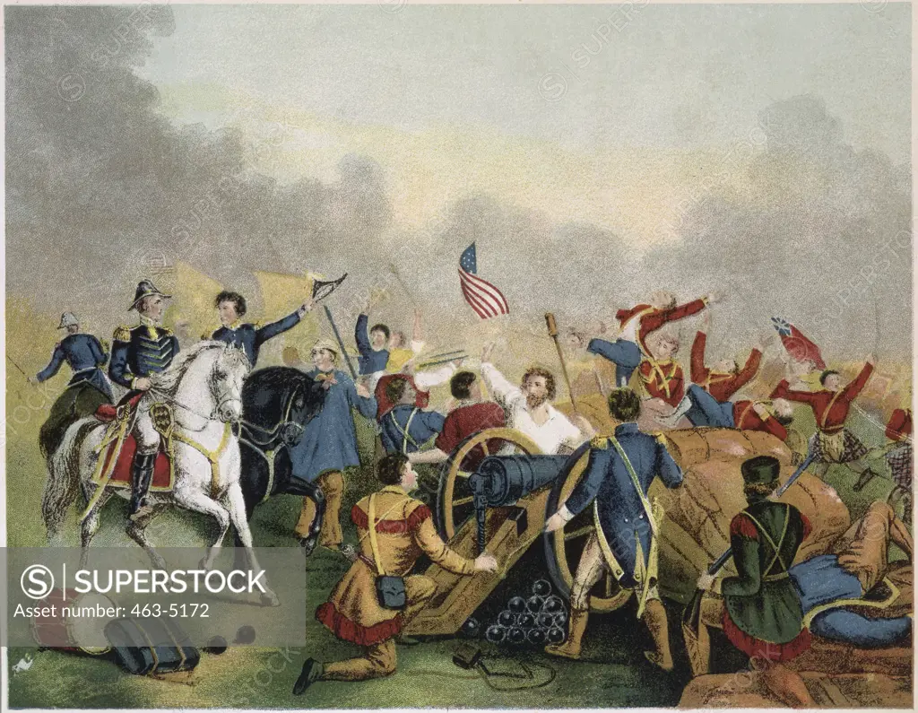 General Andrew Jackson in the Battle of New Orleans Artist Unknown 