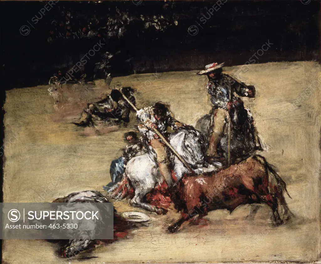Corrida de Toros Francisco Goya y Lucientes (1746-1828 Spanish) Musee del Prado, Madrid 