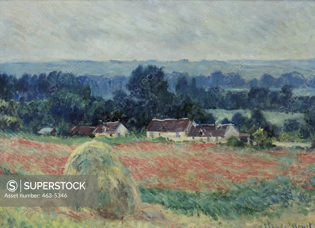 Haystack Near Giverny Claude Monet (1840-1926 French) Hermitage Museum, St Petersburg, Russia 