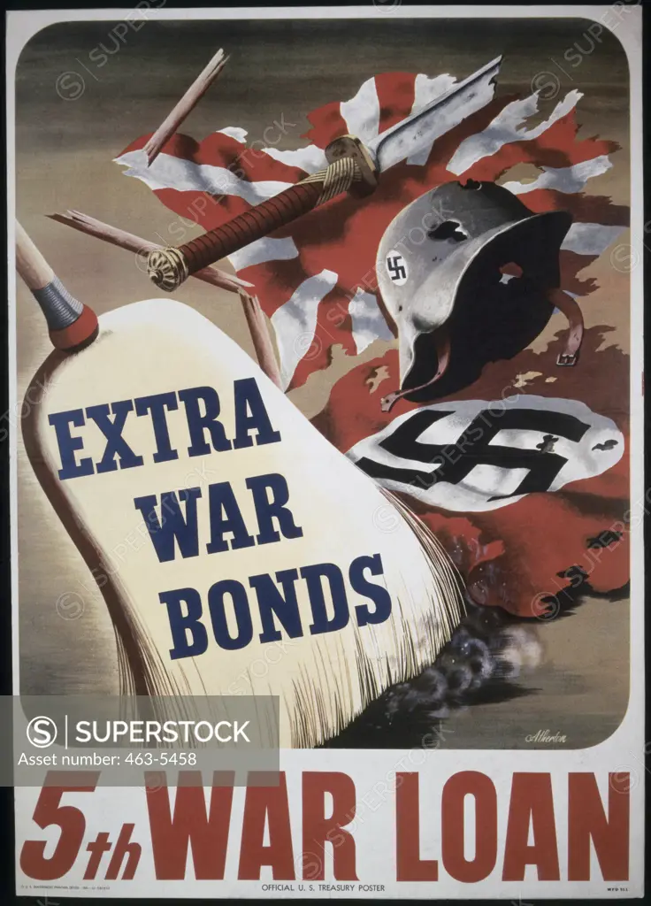Extra War Bonds/5th War Loan Posters 