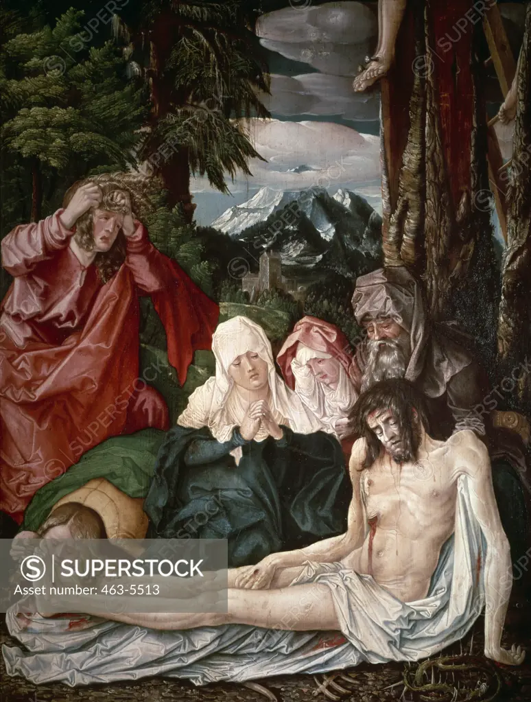 Mourning of Christ Hans Baldung Grien (1484/85-1545 German) 