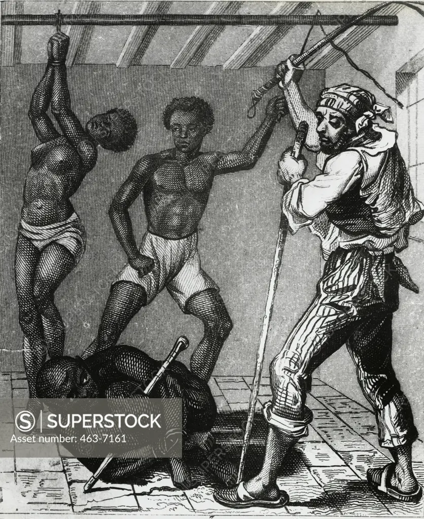 Punishment of Black Slaves in the South of the United States, Winkles, Henry 