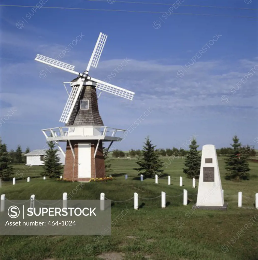 A wind mill, Saskatchewan, Canada
