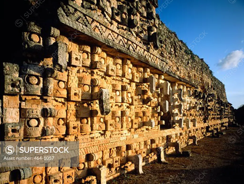 Temple of the Masks Kabah (Mayan) Yucatan Mexico