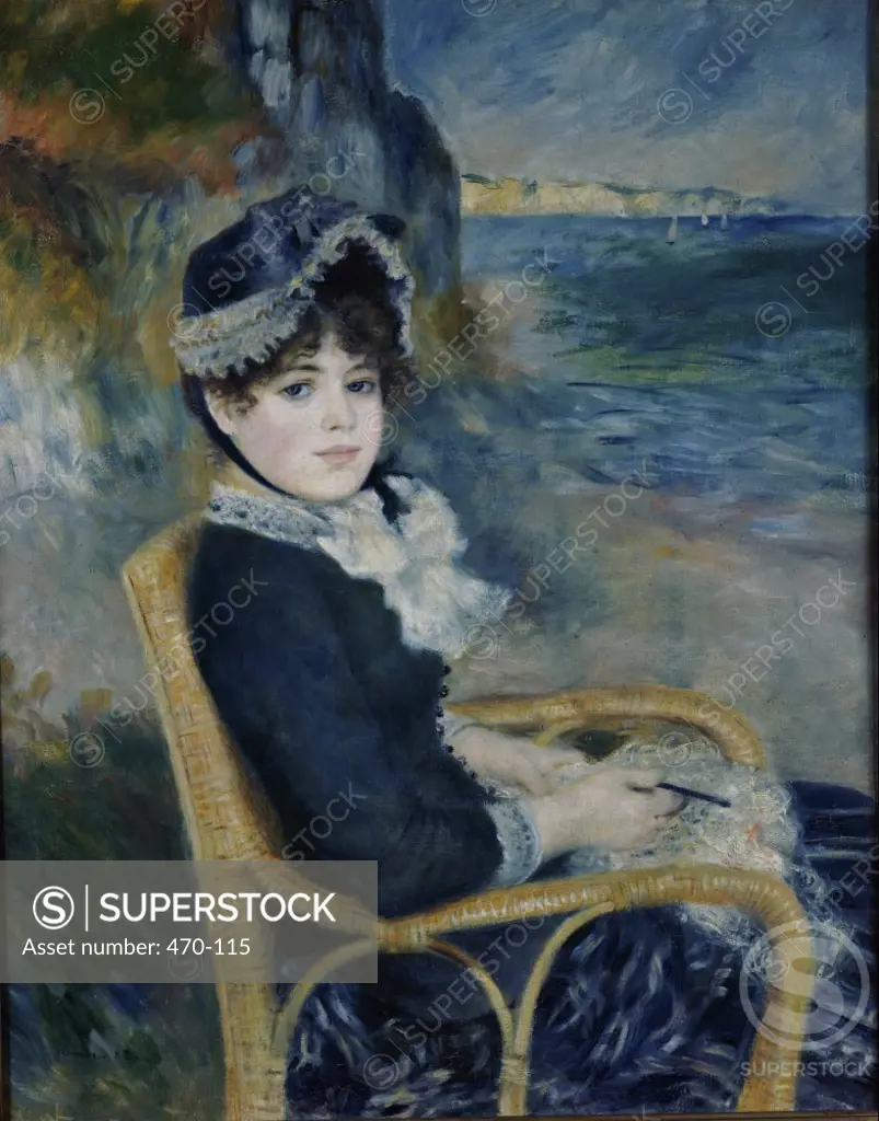 By the Seashore 1883 Pierre-Auguste Renoir (1841-1919 /French) Oil on Canvas Metropolitan Museum of Art, New York City