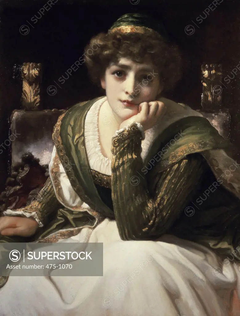 Desdemona Lord Frederic Leighton (1830-96 British) Roy Miles Gallery, 29 Bruton Street, London W1, England 
