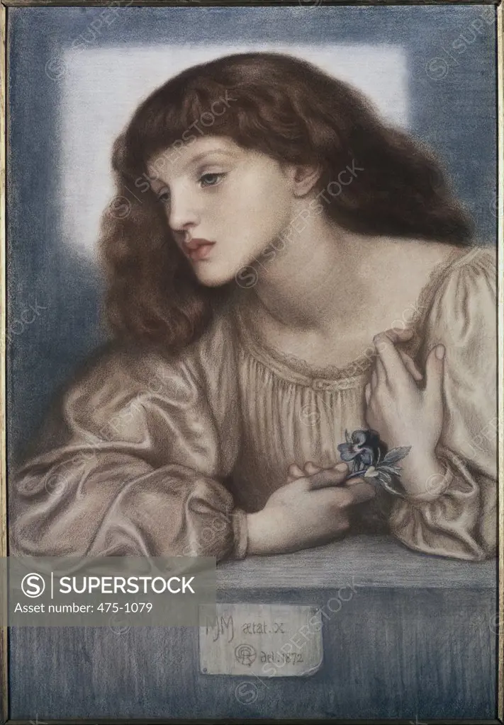 May Morris  Rossetti, Dante Gabriel(1828-1882 British) Private Collection 