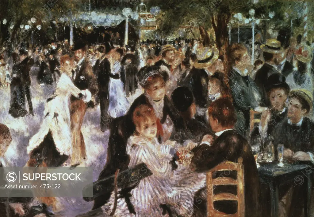 Le Moulin De La Galette Pierre-Auguste Renoir 1841-1919 French Whitney Museum of American Art New York 