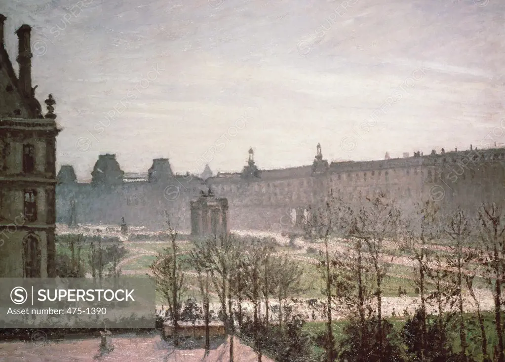 Tuileries Camille Pissarro (1830-1903 French) Private Colleciton 