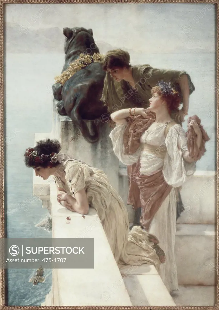 Coign of Vantage 1895 Lawrence Alma-Tadema (1836-1912/Dutch) Oil on Canvas Private Collection
