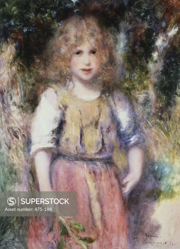 Gypsy Girl  ca.1879 Pierre Auguste Renoir (1841-1919 French) Oil on canvas Private Collection