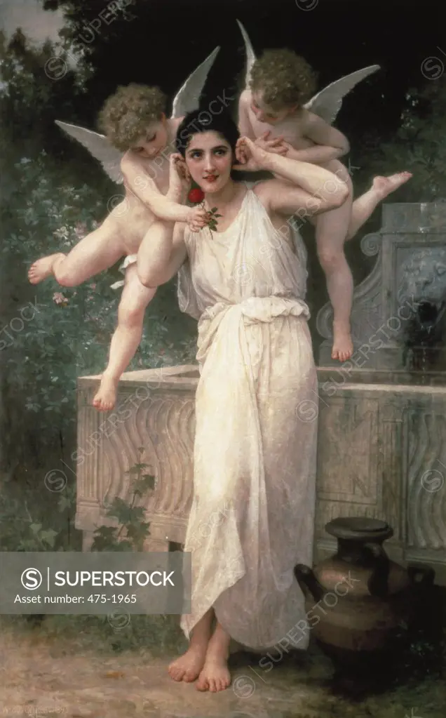 L'Innoncence 1890 Adolphe William Bouguereau (1825-1905 French) Oil on Canvas Christie's Images, London
