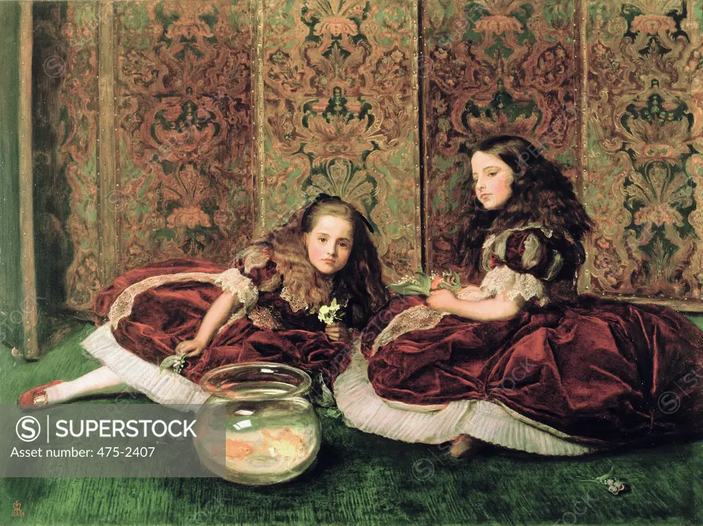Leisure Hours  Millais, John Everett(1829-1896 British)  