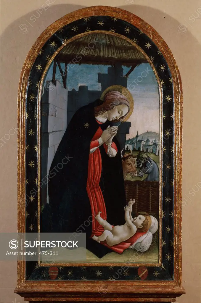 Madonna & Child  Jacopo del Sellaio (1422-1493 Italian) City of Bristol Museum & Art Gallery, England