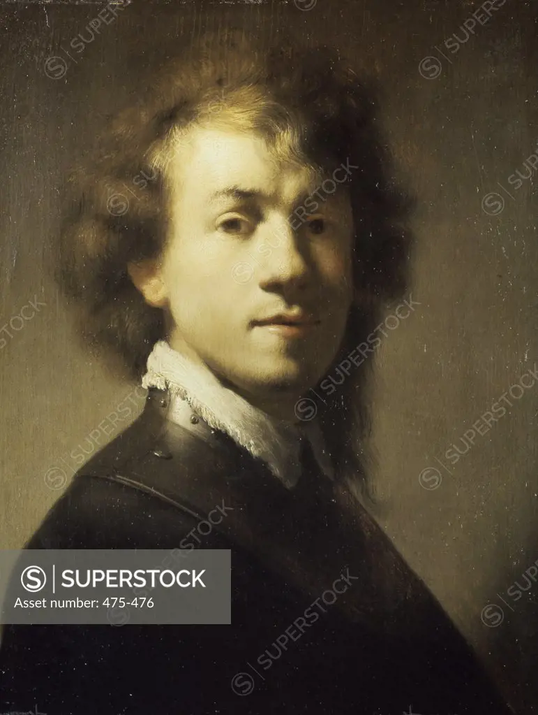 Self-Portrait Rembrandt,Harmensz Van Rijn 1606-1669  Dutch Mauritshuis,The Hague,Holland  